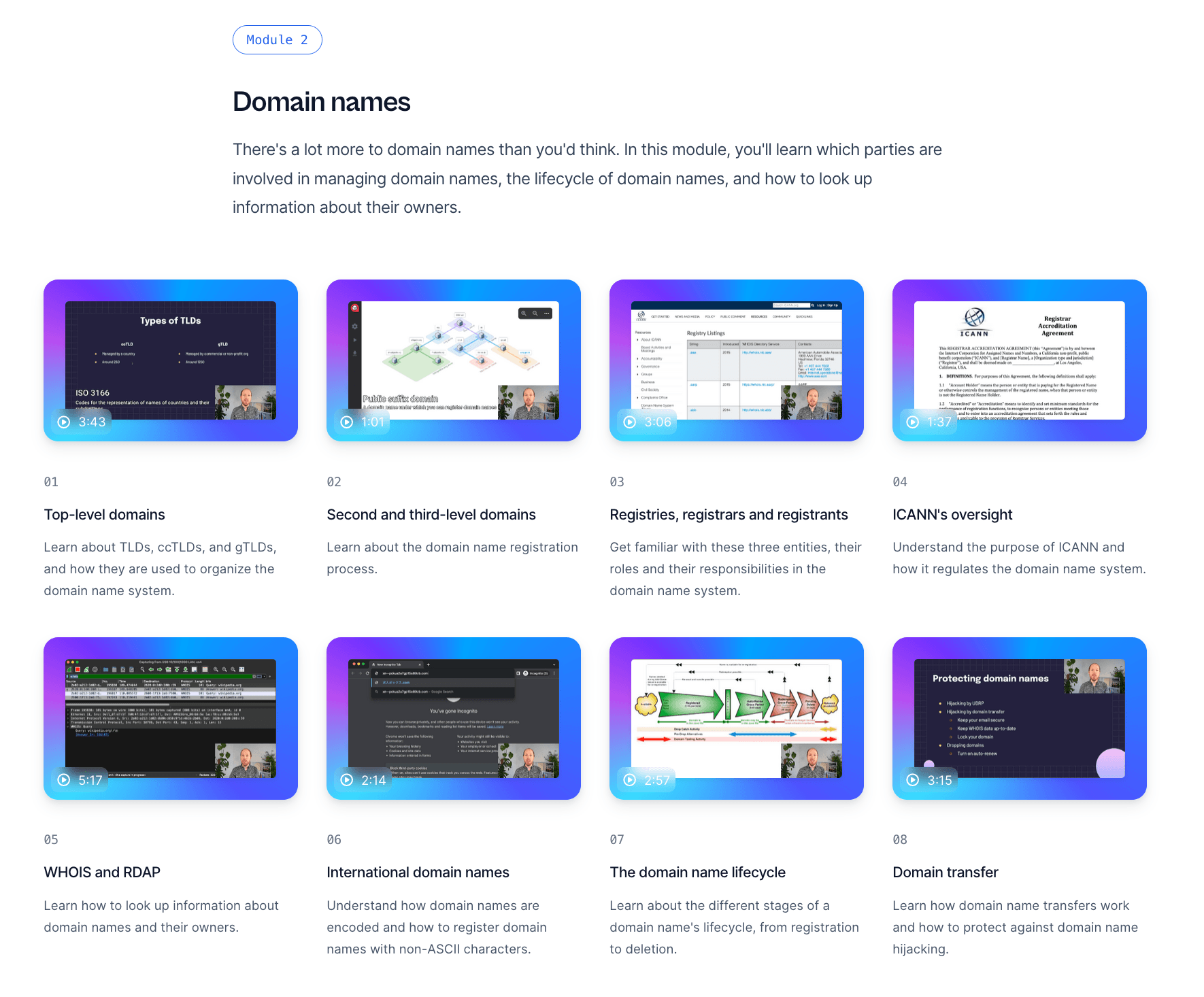 ".Com is still king. I’m not launching anything on anything else anymore!"